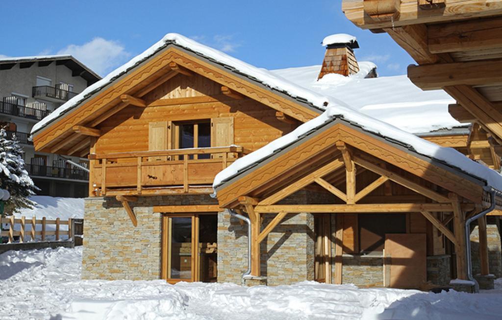 לס דה-אלפס Odalys Chalet Prestige Lodge מראה חיצוני תמונה